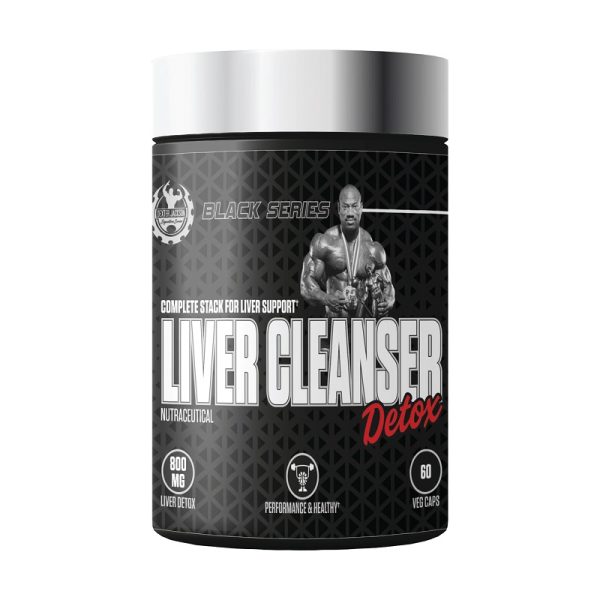 Dexter Jackson Black Series Liver Cleanser Detox, 60 Caps