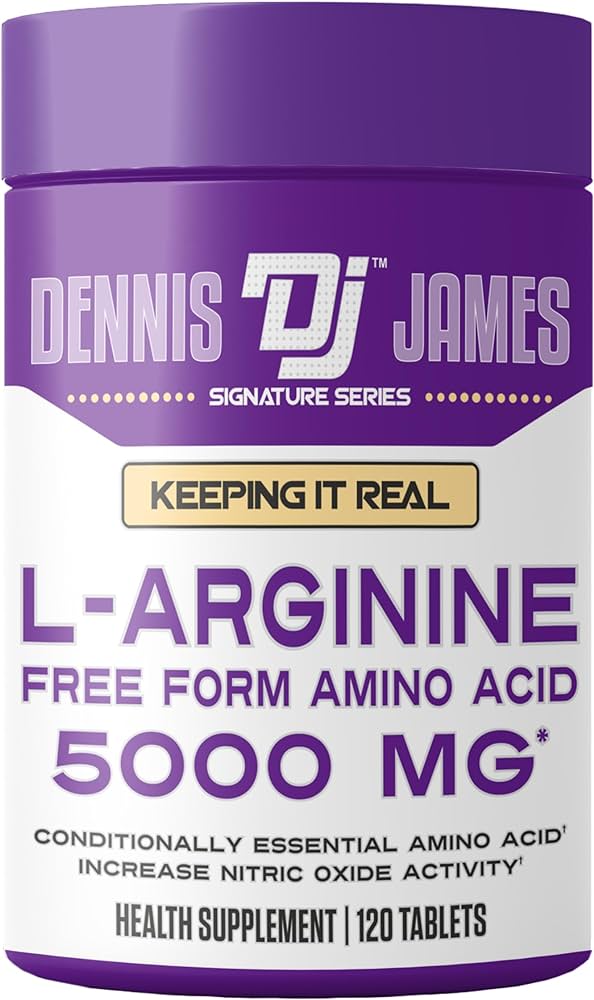 DENNIS JAMES L-ARGININE 5000 MG, 120 TABLETS