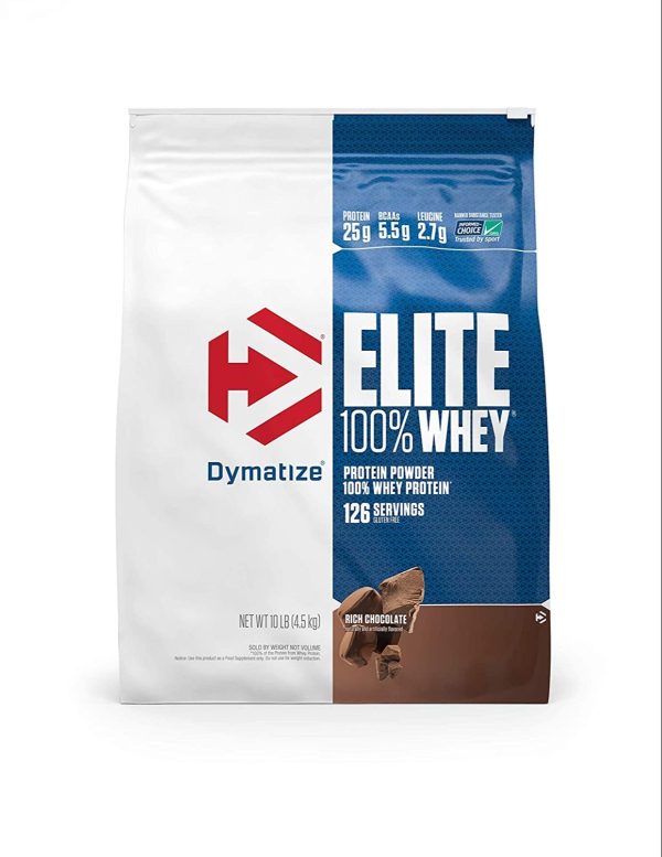 Dymatize Elite 100% Whey Protein - 10lbs