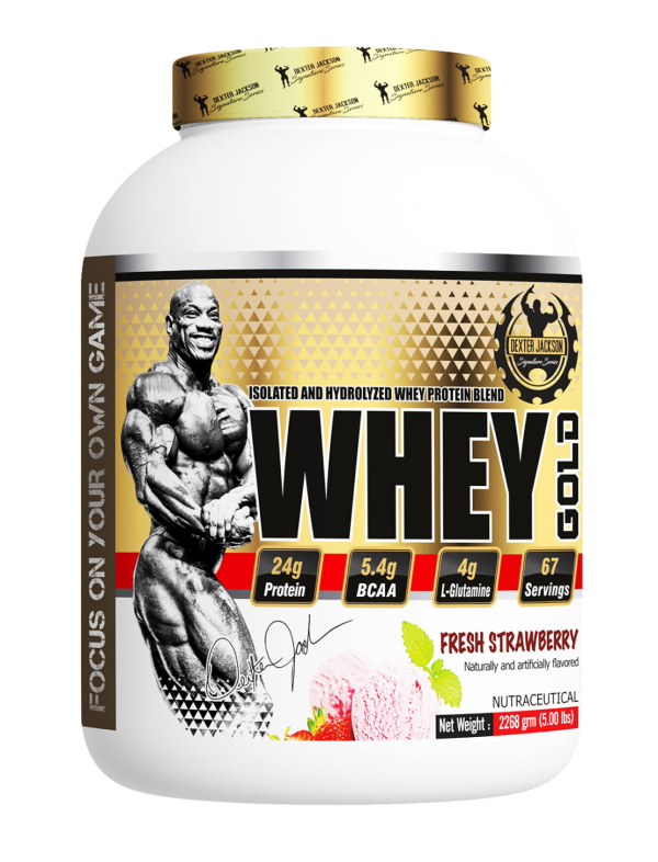 DEXTER JACKSON GOLD WHEY GOLD- 5 lbs