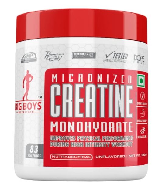 BigBoys Nutrition Creatine Monohydrate-250gms