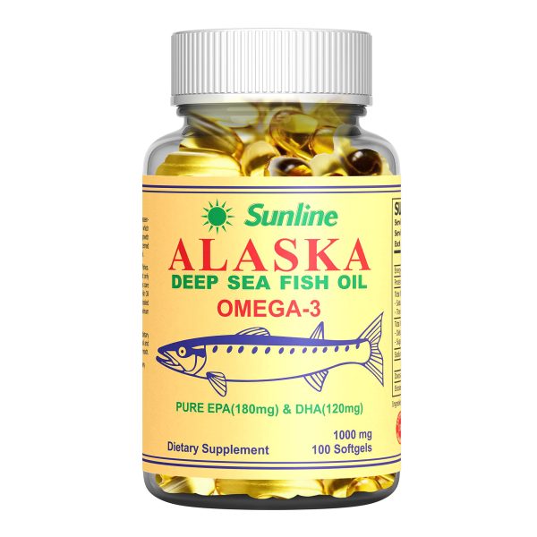 Sunline Alaska Deep Sea Fish Oil - 100 softgels