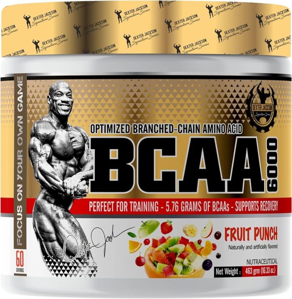 DEXTER JACKSON GOLD SIGNATURE SERIES BCAA6000, 60 SERVINGS