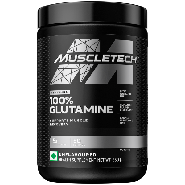 MuscleTech Platinum 100% Glutamine - 300gm