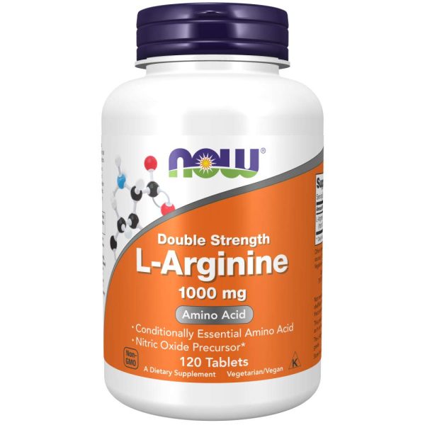Now L-Arginine - 120 capsules
