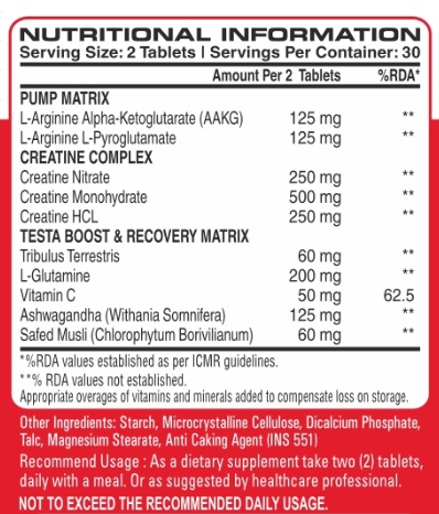 Big Boys Nutrition Big Drol - 60 capsules - Image 2