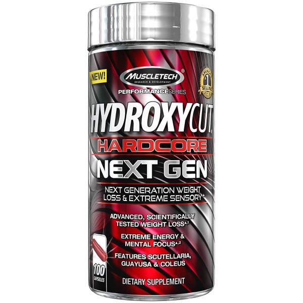 Muscletech Hydroxycut Hardcore NEXT GEN - 100Capsules
