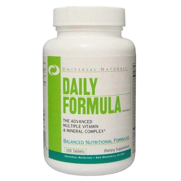 Universal Naturals Daily Formula - 100 Tablets