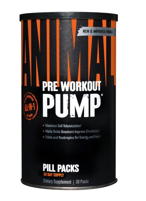 Universal Nutrition Animal Pump, 30 servings