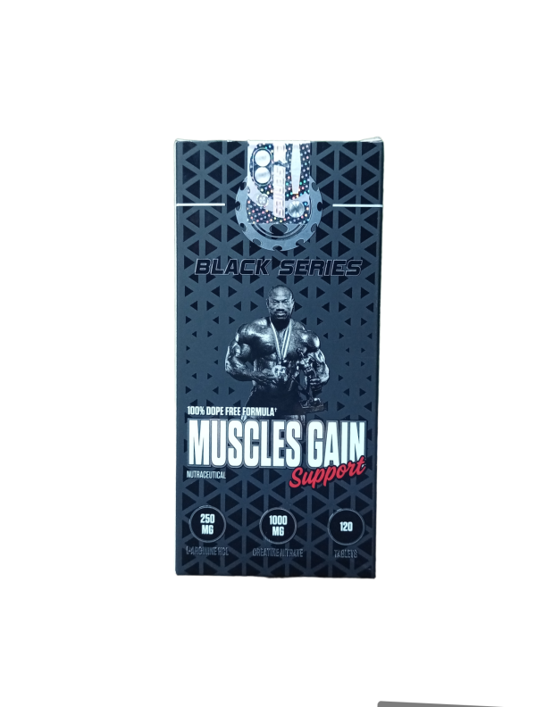 DEXTER JACKSON BLACK SIGNATURE SERIES MUSCLE GAIN SUPPORT, 120 TABLETS