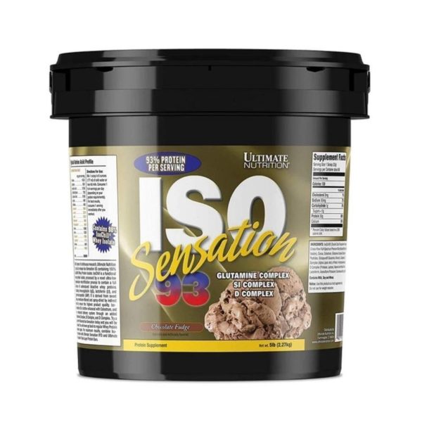Ultimate Nutrition ISO Sensation 93 - 5 lbs