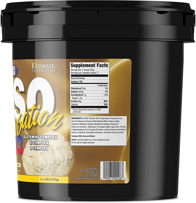 Ultimate Nutrition ISO Sensation 93 - 5 lbs - Image 2